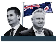 Jeremy Rockliff will attempt to form government in Tasmania but Dean Winter is waiting in the wings. (Aap Image/AAP PHOTOS)